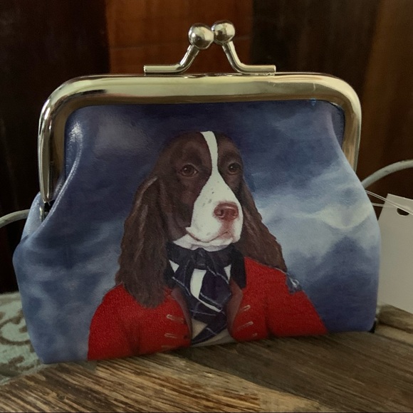 Regal Spaniel Dog Coin Purse - Picture 2 of 2
